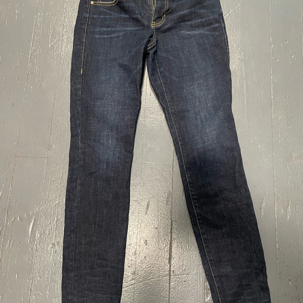 CAbi Women's Straight Leg Jeans - Dark Blue